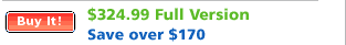 $324.99 Full Version Save over $170
