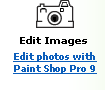 Edit Images Edit photos with Paint Shop Pro 9