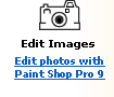 Edit Images
Edit photos with Paint Shop Pro 9