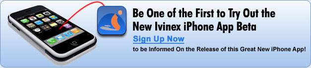 Try the New Ivinex iPhone App Beta!