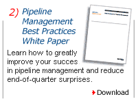 Pipeline Management Best Practices White Paper - Learn how to greatly improve your success in pipeline management and reduce end-of-quarter surprises.