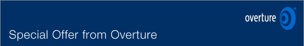 Special Offer from Overture