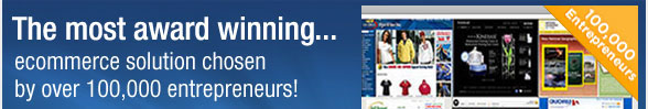 The most award winning ecommerce solution chosen by over 100,000 entrepreneurs!