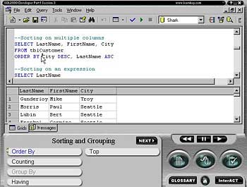 An intro to SQL Server 2000