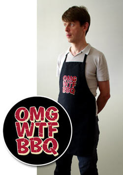 OMGWTFBBQ Apron