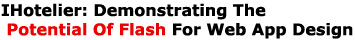 IHotelier: Demonstrating The Potential Of Flash For Web App Design