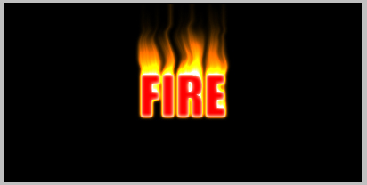 Fire Text Effect