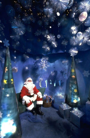 From deep within his ice fortress, Santa plots the overthrow of the world's governments.