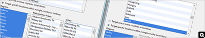 Us City And State Location Targeting
