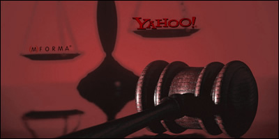 Yahoo Plays Lawsuit Game With MForma
