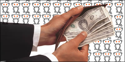Reddit Follows JotSpot, Takes The Cash