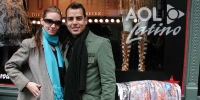 AOL Latino Preens For Fashionista Finale
