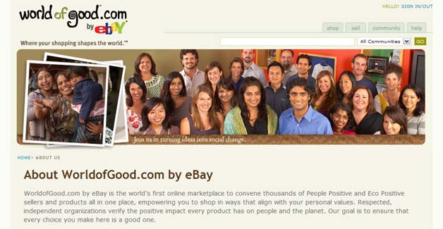 World Of Good Acquired By eBay