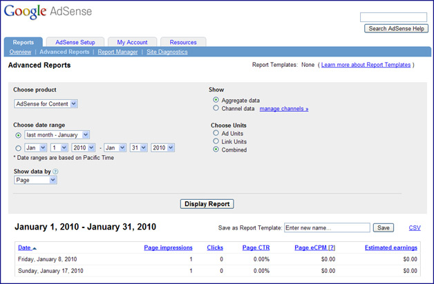 AdSense Donations