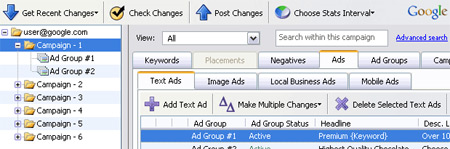 AdWords Editor