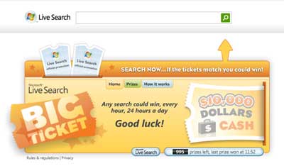 Microsoft Promotes Live Search In Canada With Contest