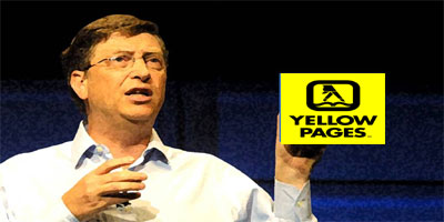 Bill Gates Predicts End Of Yellow Pages