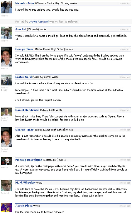 Bing Requests