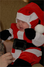 My kid, in meltdown mode.