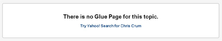Chris Crum on Yahoo Glue Chris Crum on Yahoo Glue