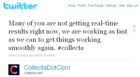 Collecta Tweet