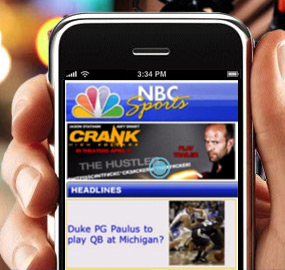 Crisp NBC Sports Ad