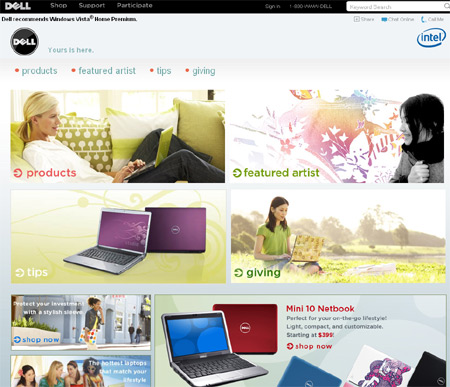 Dell Lifestyles Site