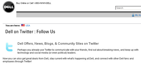 Dell on Twitter