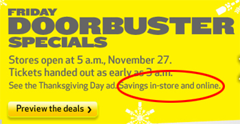 Best Buy Doorbuster Deals