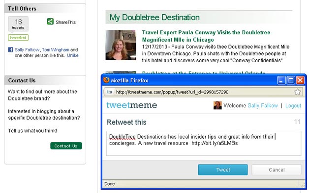 DoubleTree Destination
