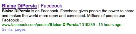 Facebook Vanity URLs