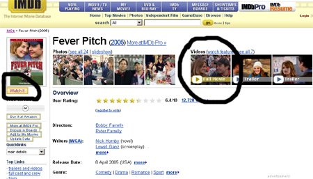Watch online video on IMDB