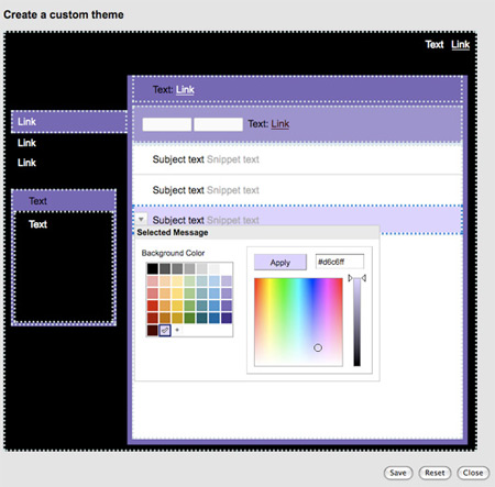 Gmail Colors