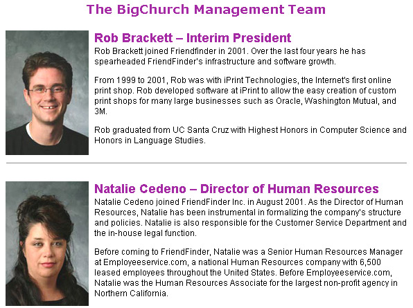 Original Management Page