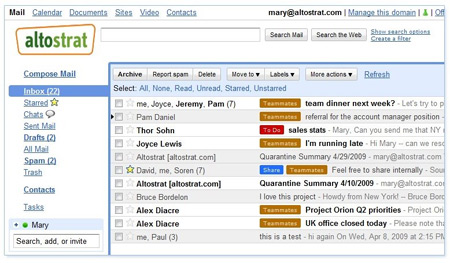 Google Apps Connector for BlackBerry Enterprise Server