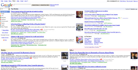 Google News Redesign