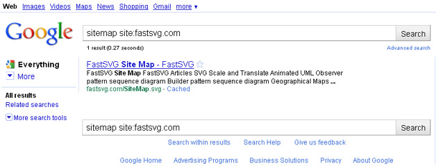 Google Indexes SVGs