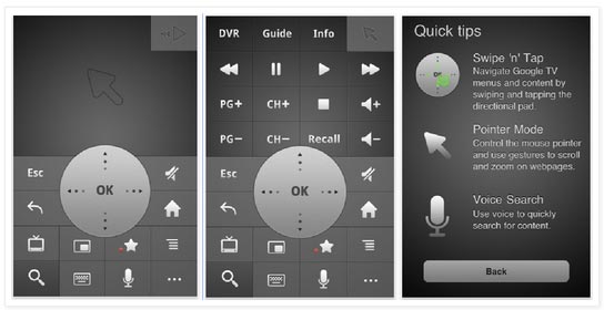 Google TV App for the iPhone