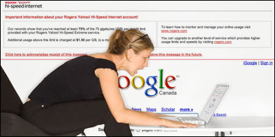Google Frowns On Rogers Injection