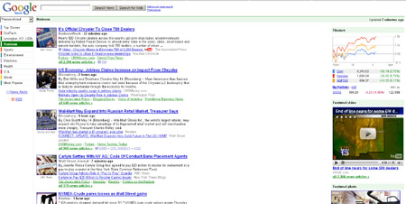 Google News Redesign