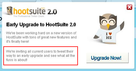 HootSuite 2.0 Upgrade