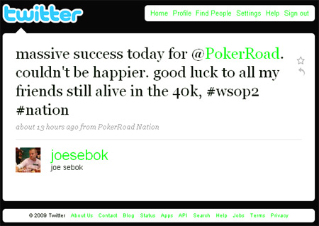 Joe Sebok tweets Joe Sebok tweets