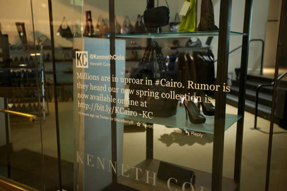 Kenneth Cole Tweet
