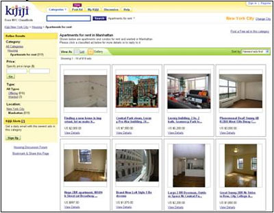 Kijiji Gallery View
