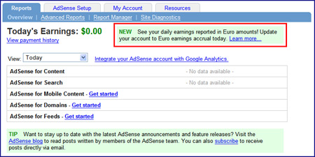 Local Currency Reports