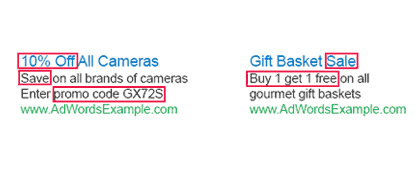 Focus ads on low prices