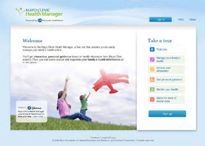 the mayo clinic health manager