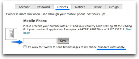 Mobile Twitter