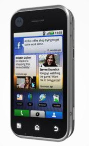 Motorola Backflip will come with Yahoo as its default search engine, even though it runs on Android, a Google-owned operating system Motorola Backflip will come with Yahoo as its default search engine, even though it runs on Android, a Google-owned operating system