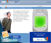 Microsoft To Offer Ads On MSN Mobile